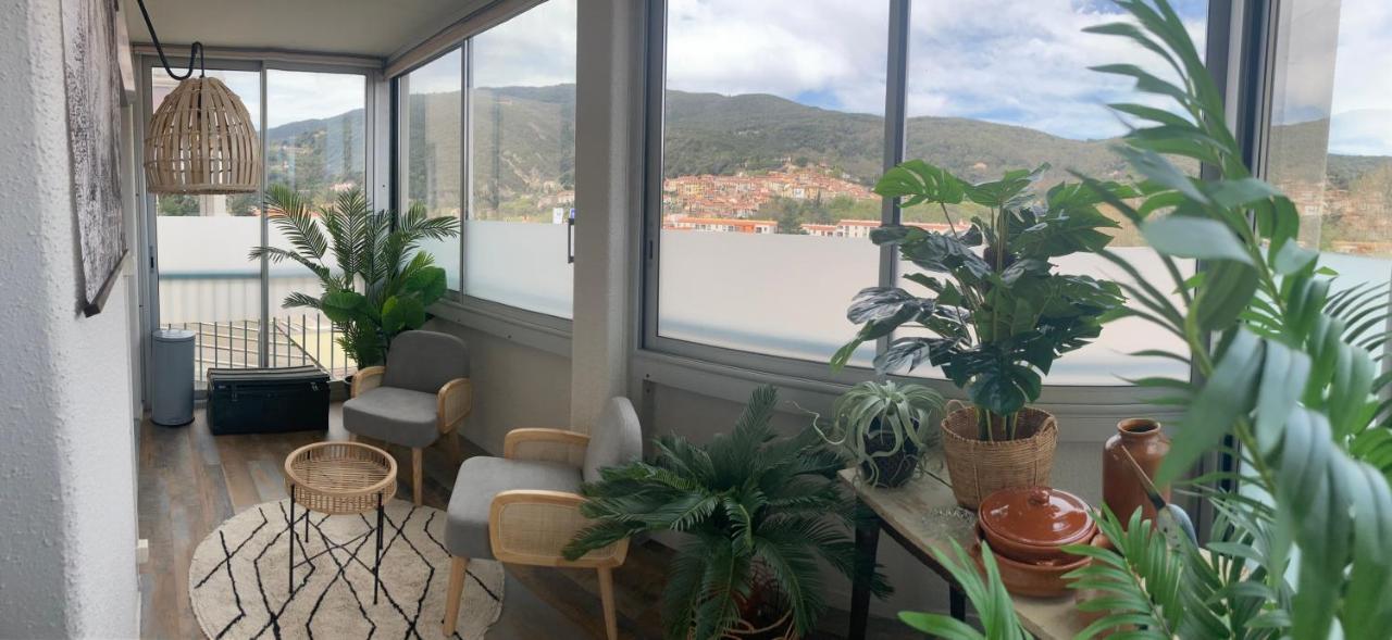Un Havre De Detente Classe 3 Avec Parking Et Vue Montagne Amélie-les-Bains-Palalda Exteriör bild